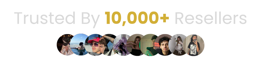 START YOUR RESELLING                  JOURNEY TODAY